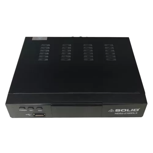 SOLID HDS2-2100DLX FULL HD DVB-S2 Set-Top Box with YouTube